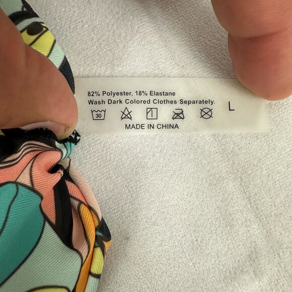 Azalea women's Padded bandeau top Size L - Picture 3 of 3